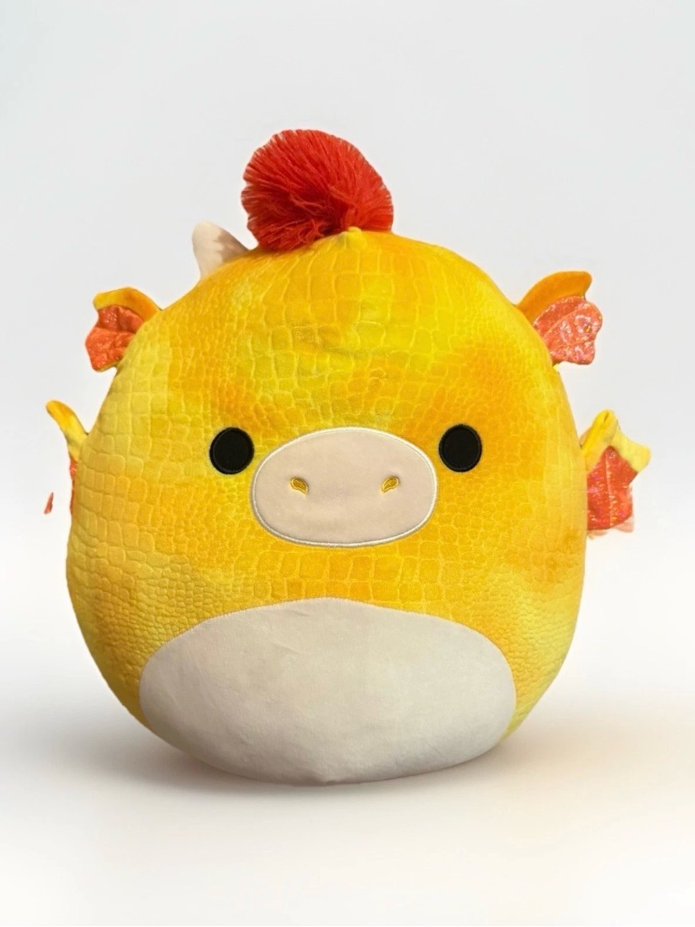 Squishmallows Dieric Yellow Dragon 16” Large Plush Fantasy Squad Jazwares